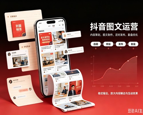 文安抖音图文代运营服务