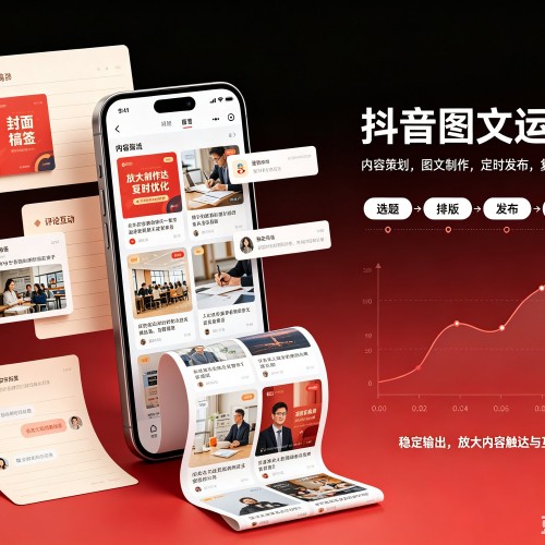 文安抖音图文代运营服务